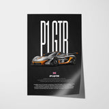 P1 GTR Car Poster