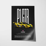 P1 GTR Car Poster