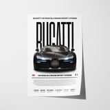 Bugatti Veyron Poster