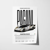 Pagani Huayra R Evo Poster