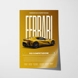 Ferrari 812 Competizione Poster