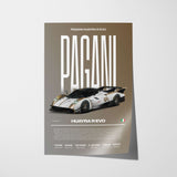 Pagani Huayra R Evo Poster