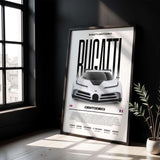 Bugatti Centodieci Poster