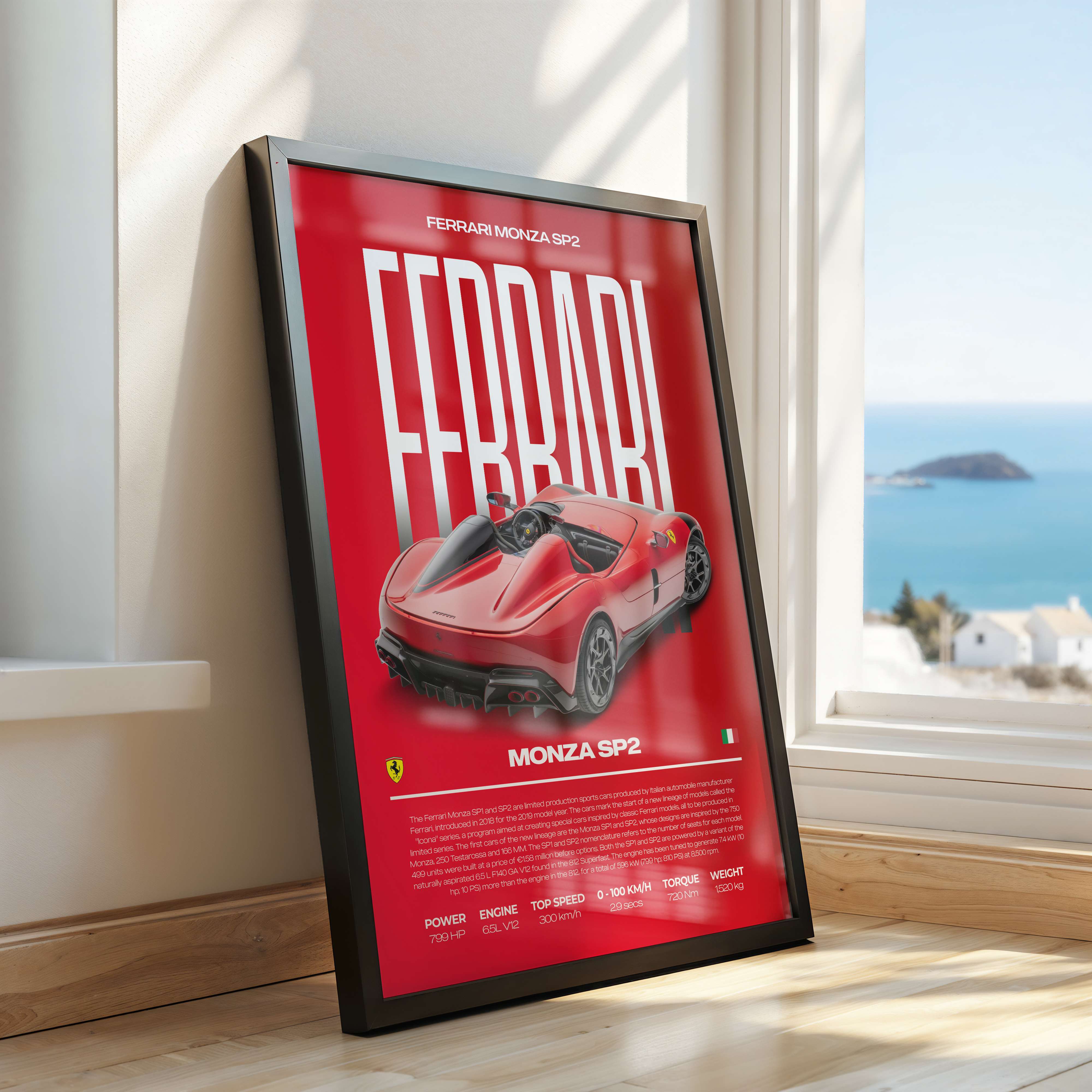 Ferrari Monza SP2 Poster