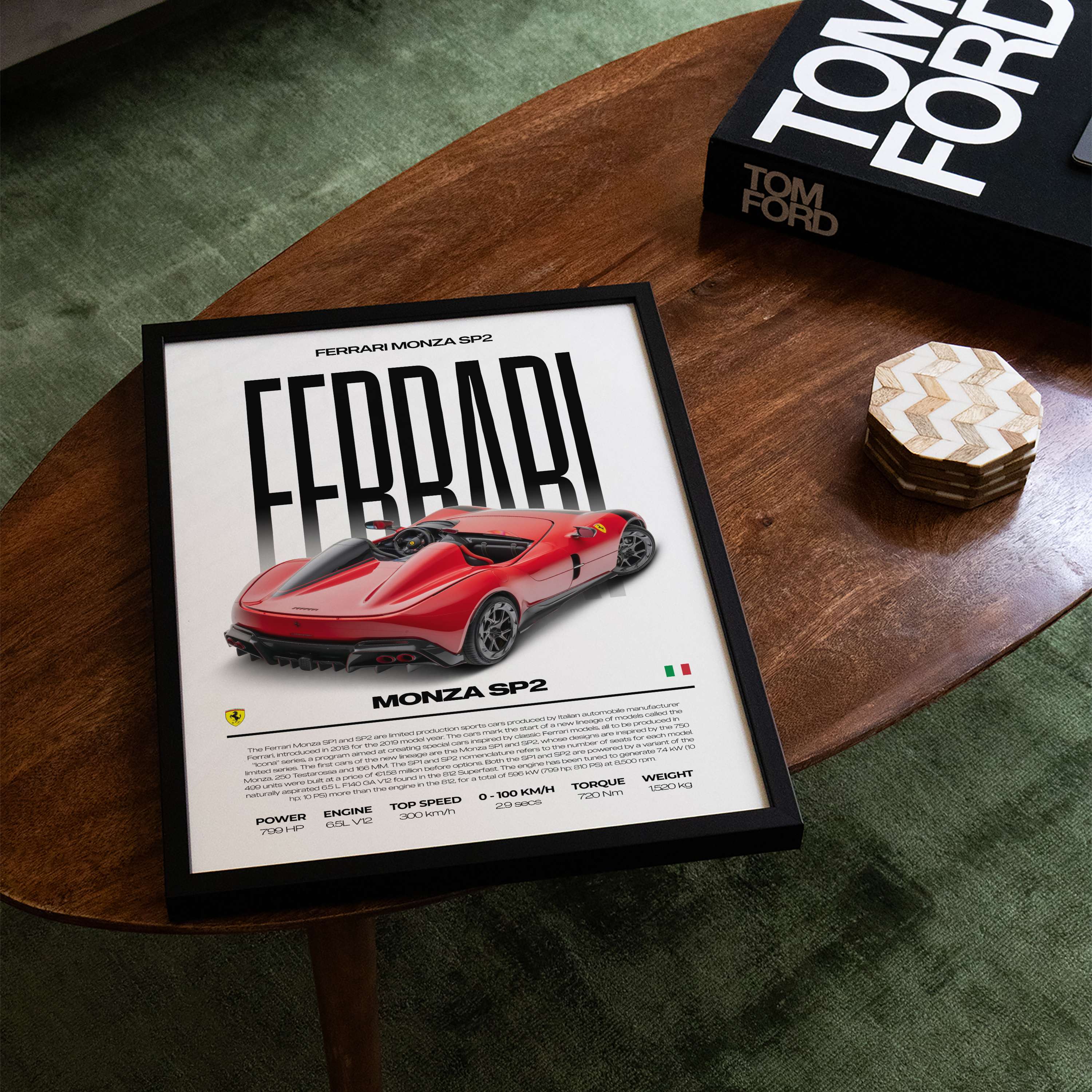 Ferrari Monza SP2 Poster