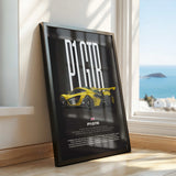 P1 GTR Car Poster