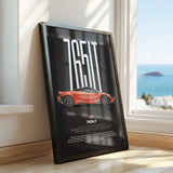 765LT Car Poster