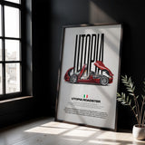 Utopia Roadster Car Poster
