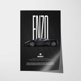 Enzo Car Poster