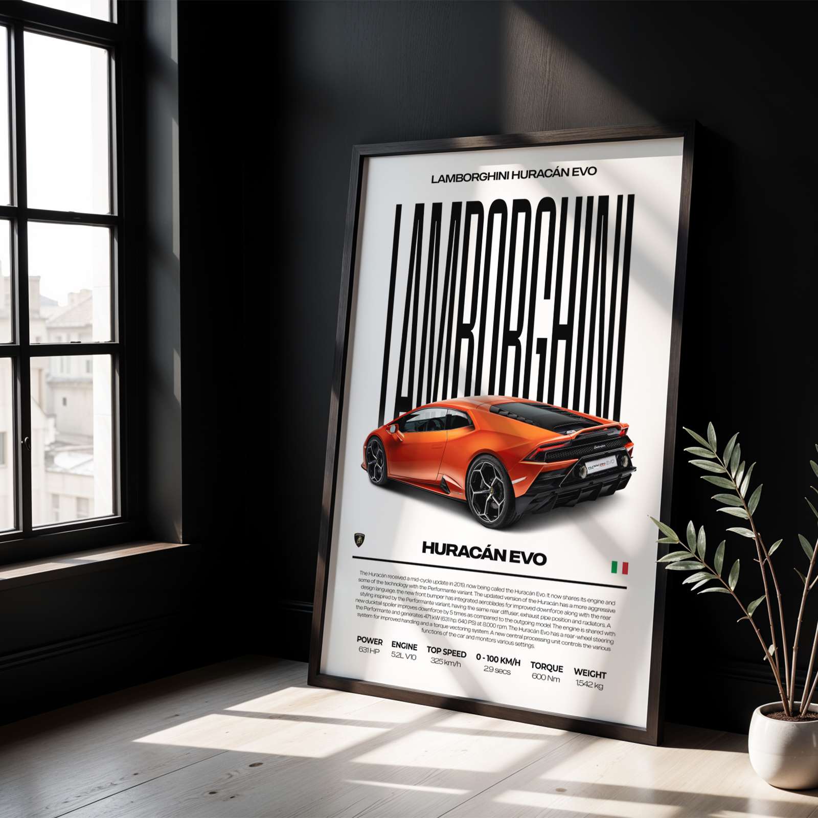 Lamborghini Huracán EVO Poster