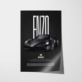 Enzo Car Poster