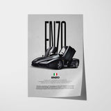 Enzo Car Poster