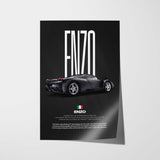 Enzo Car Poster