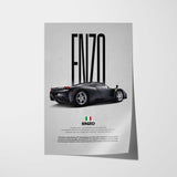 Enzo Car Poster