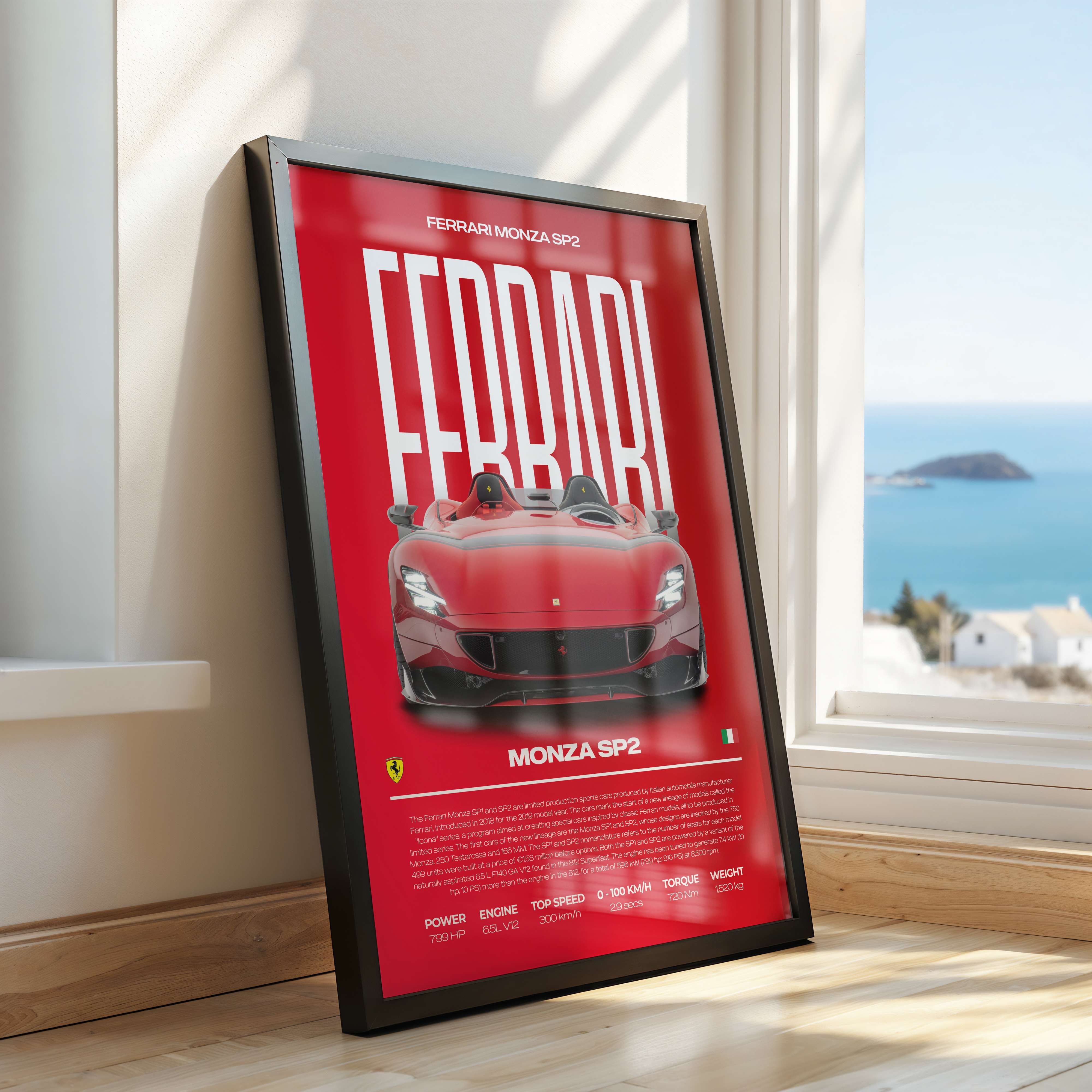 Ferrari Monza SP2 Poster