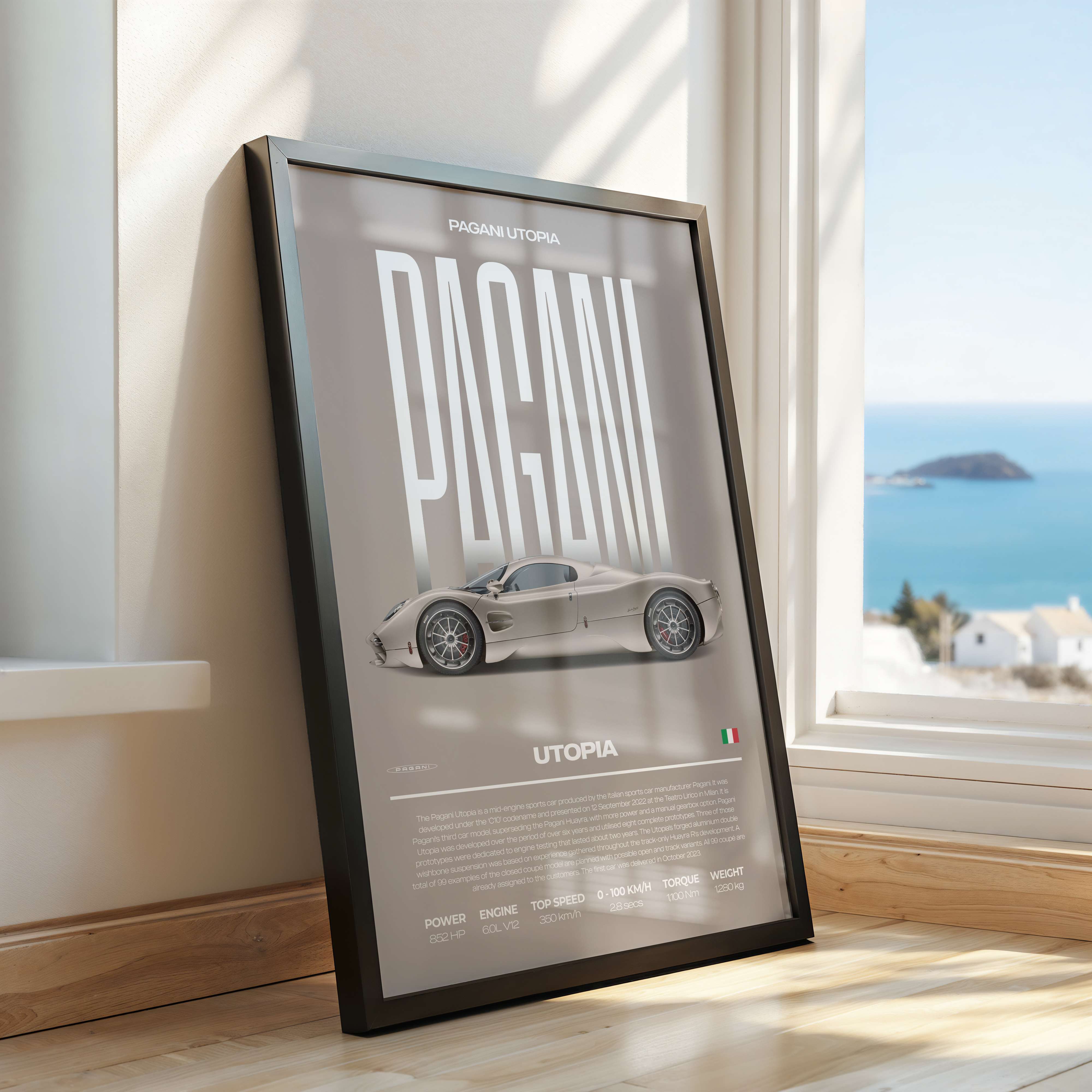 Pagani Utopia Poster