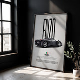 Enzo Car Poster