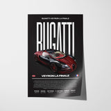 Bugatti Veyron La Finale Poster