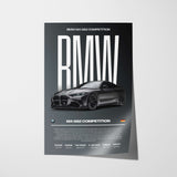 BMW M4 G82 Competition Poster