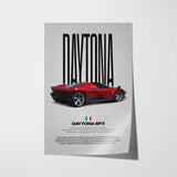 Daytona SP3 Car Poster