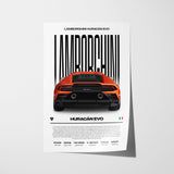 Lamborghini Huracán EVO Poster