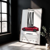 Kia Stinger GT Poster