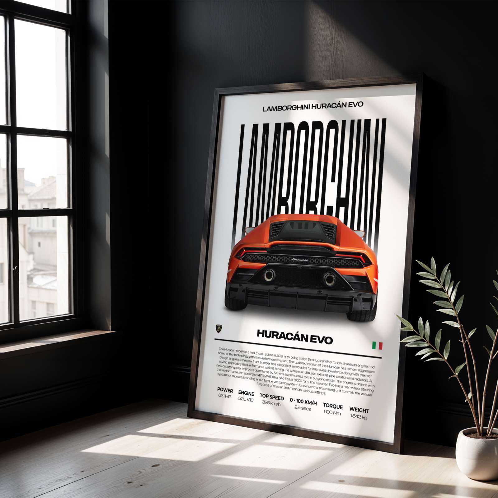 Lamborghini Huracán EVO Poster