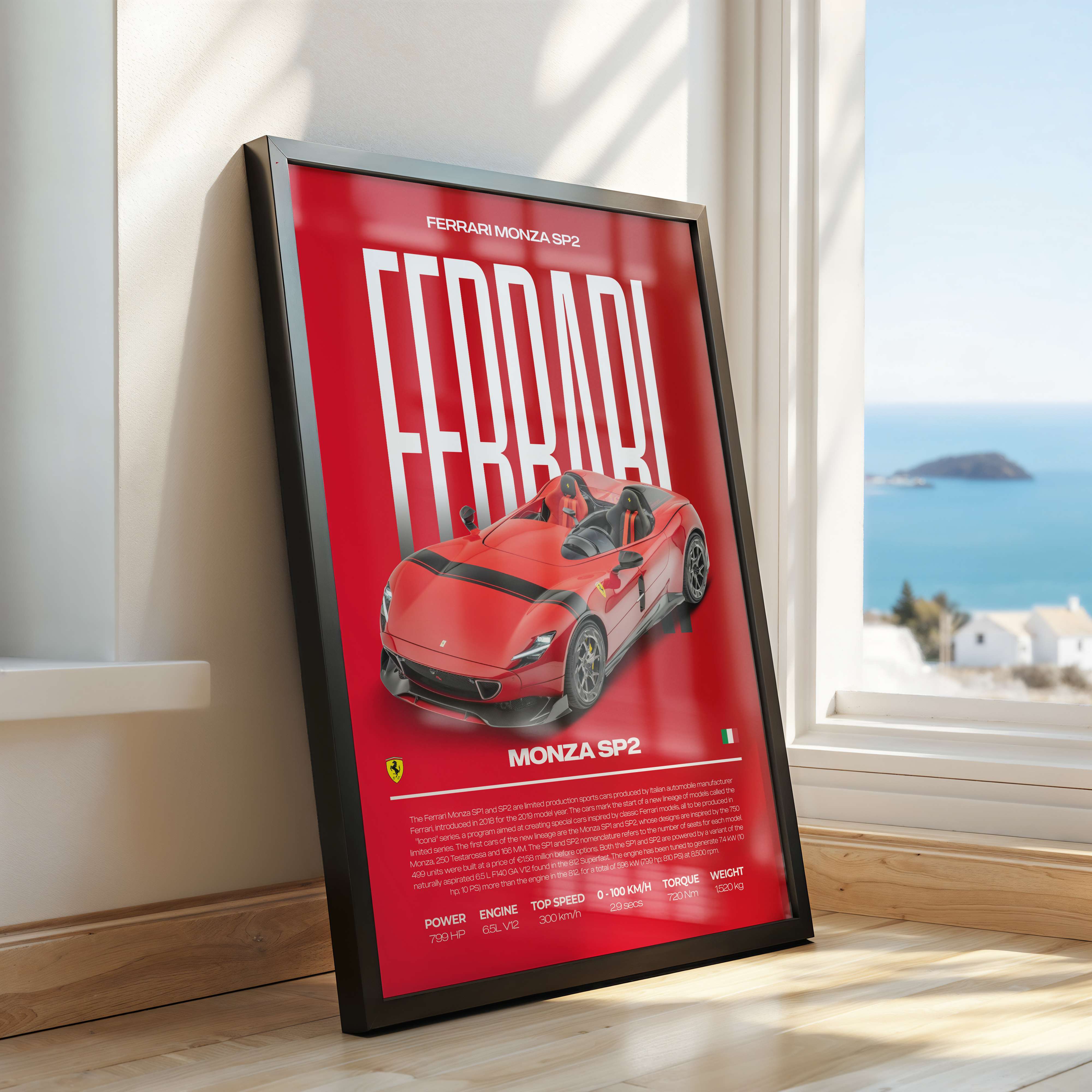 Ferrari Monza SP2 Poster