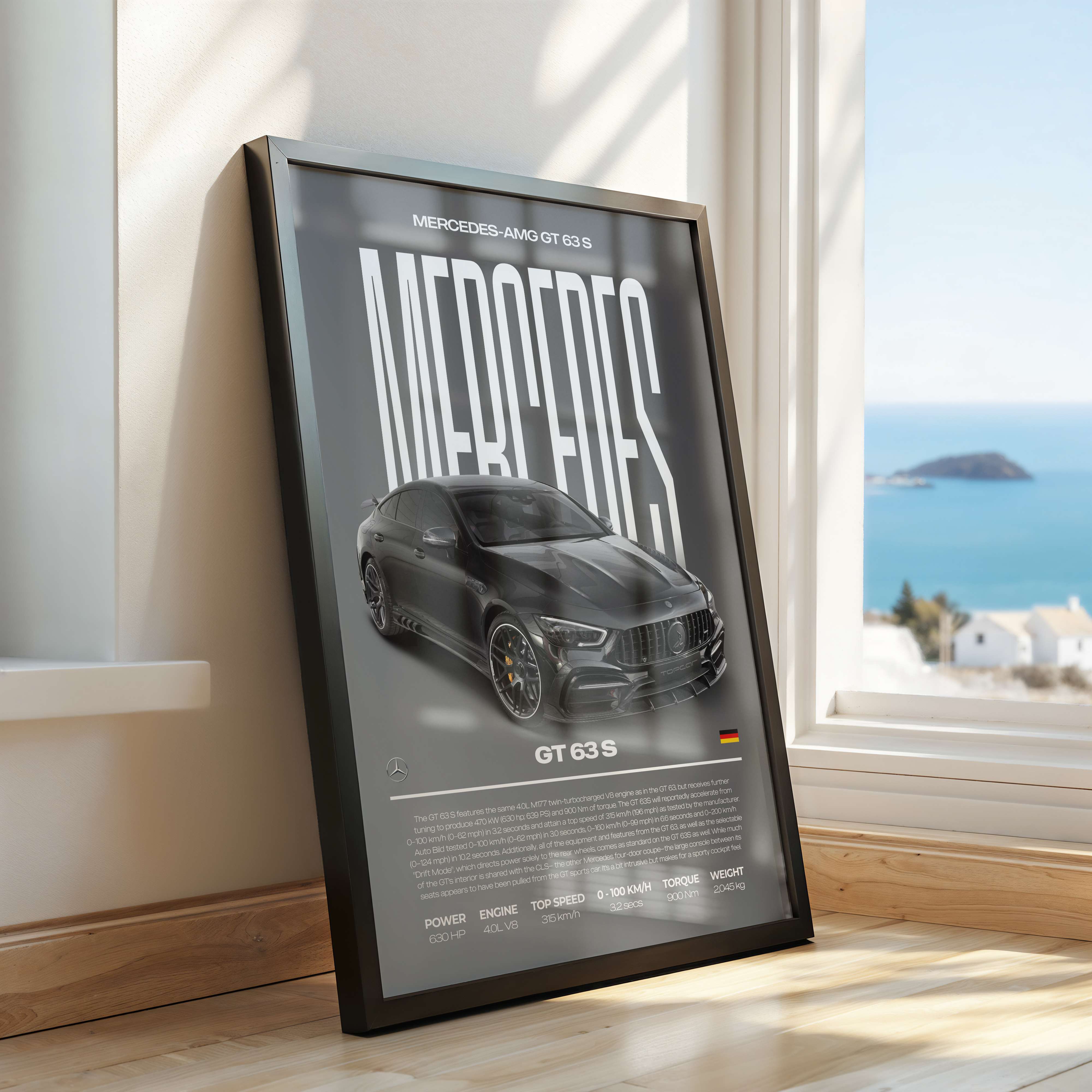 Mercedes-AMG GT 63 S Poster