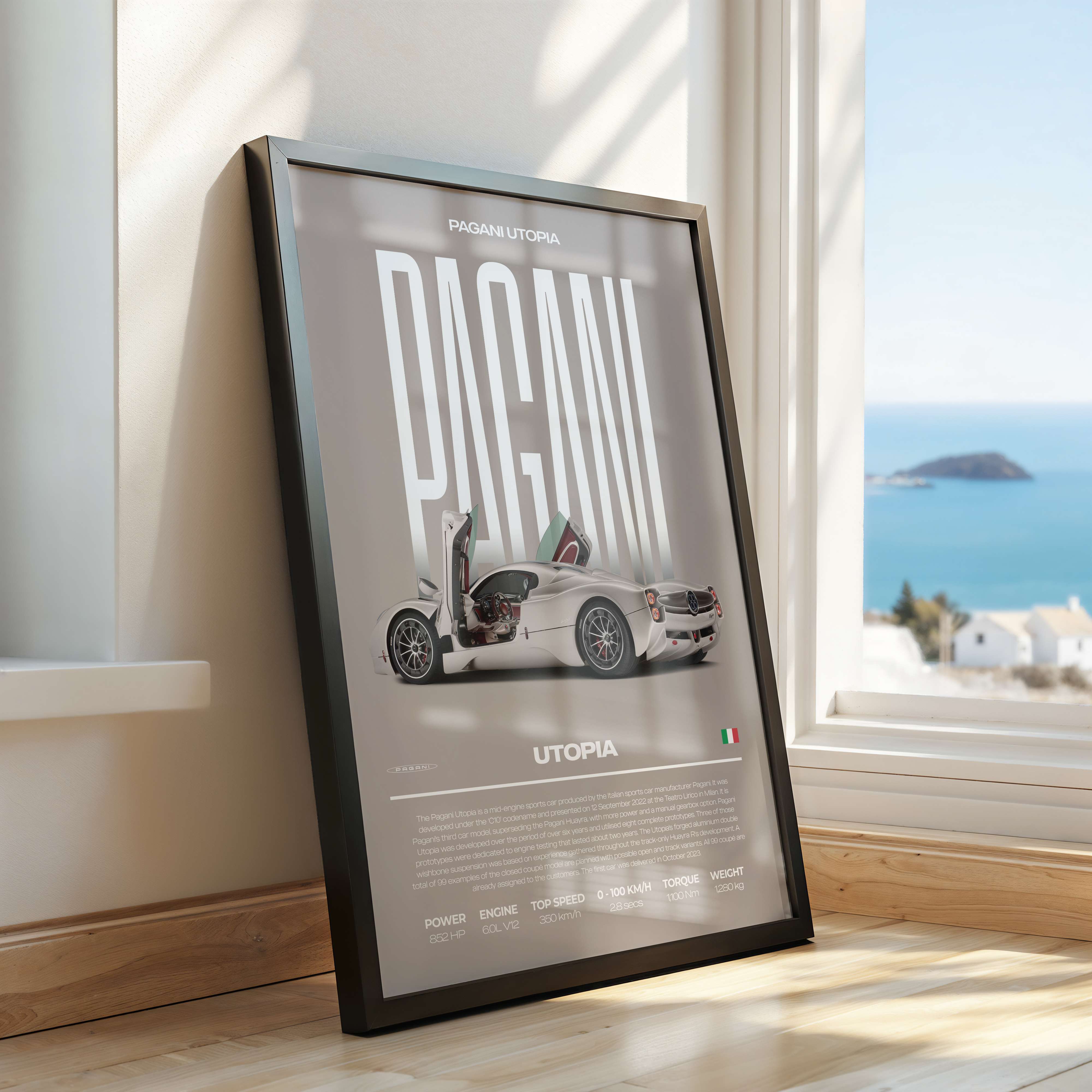 Pagani Utopia Poster