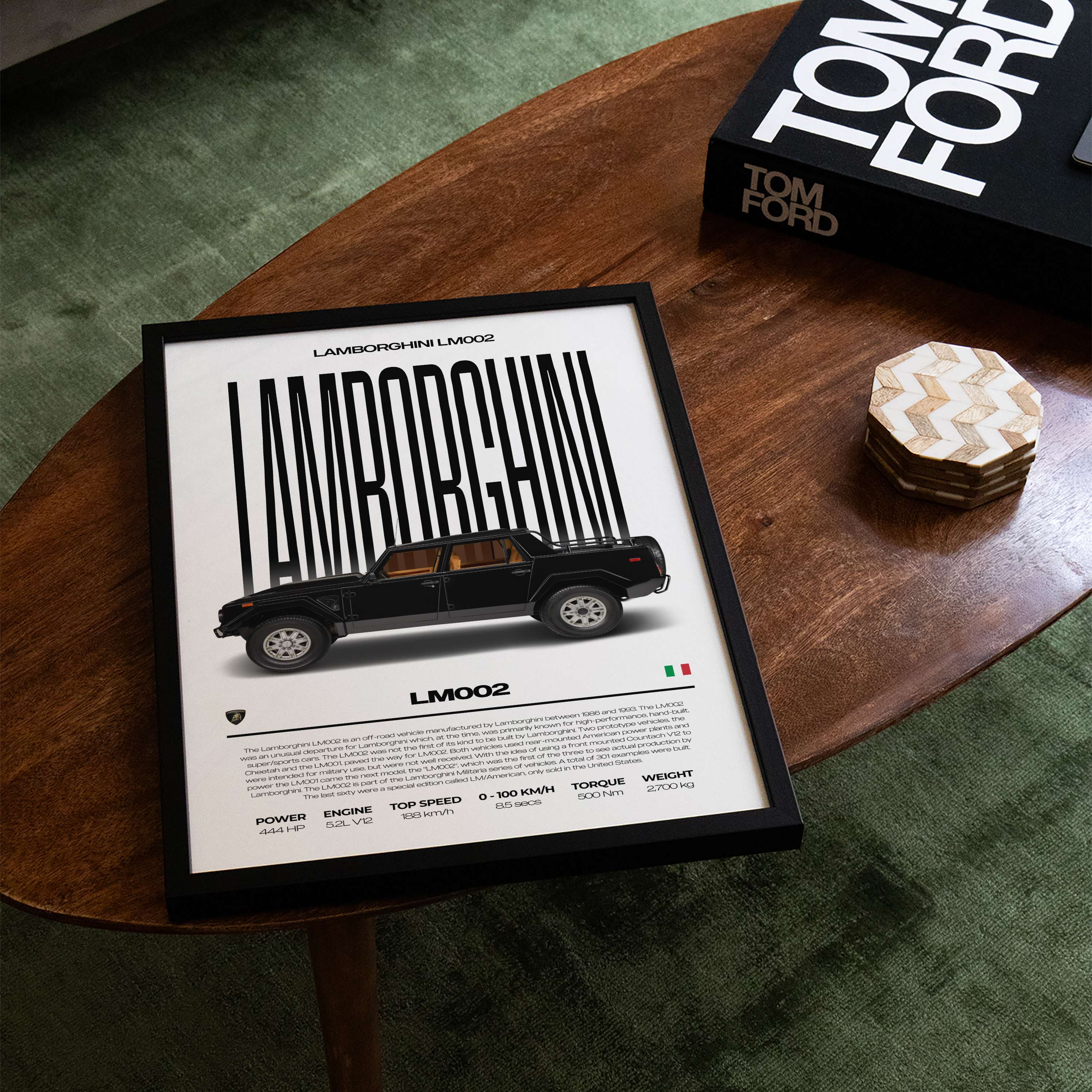 Lamborghini LM002 Poster