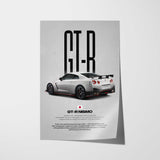 GT-R NISMO Car Poster