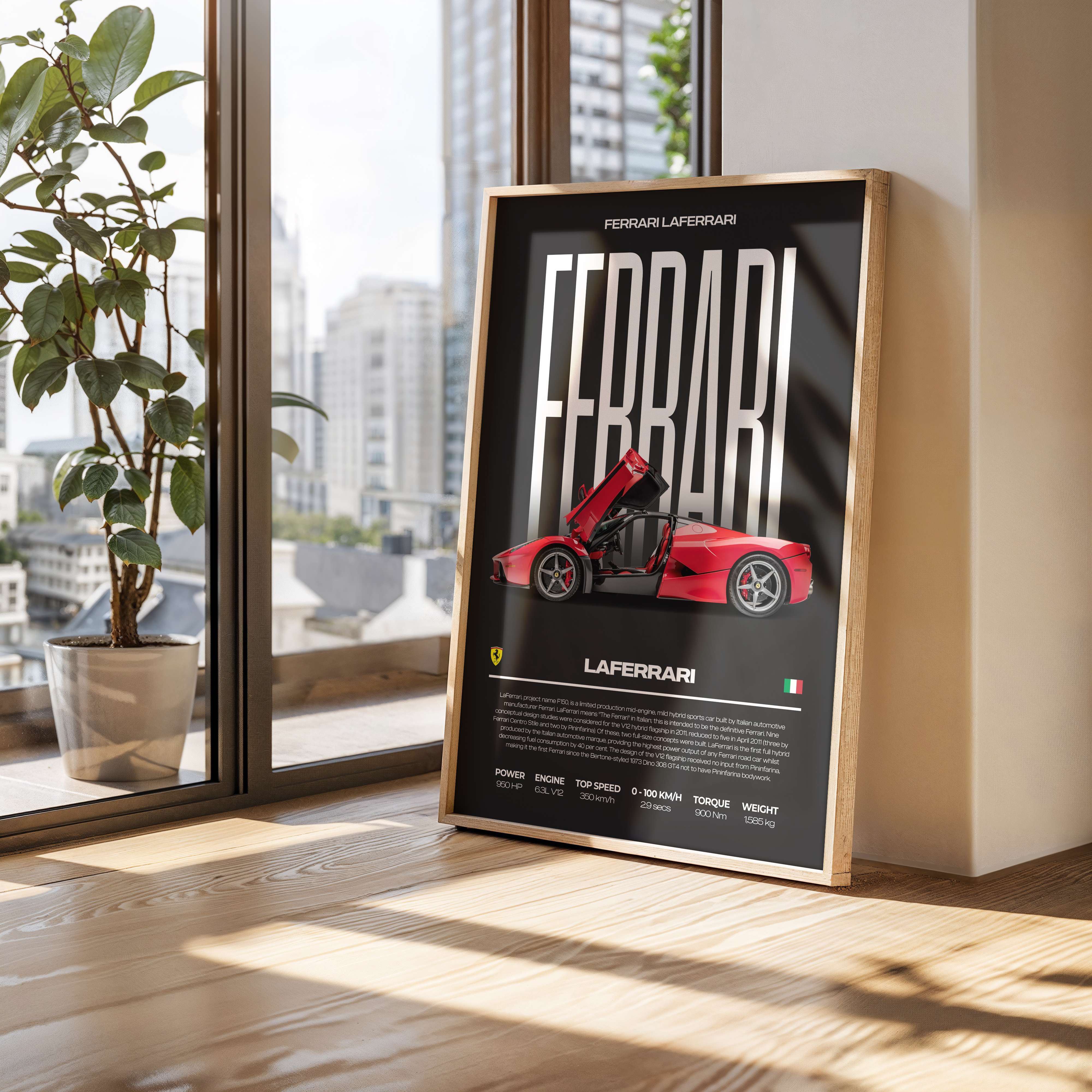 Ferrari LaFerrari Poster