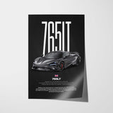765LT Car Poster