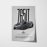 765LT Car Poster