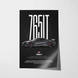 765LT Car Poster