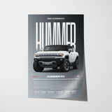 GMC Hummer EV Poster