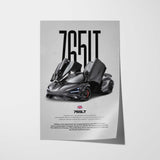 765LT Car Poster