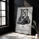 765LT Car Poster