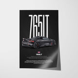 765LT Car Poster