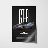GT-R NISMO Car Poster