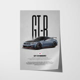 GT-R NISMO Car Poster