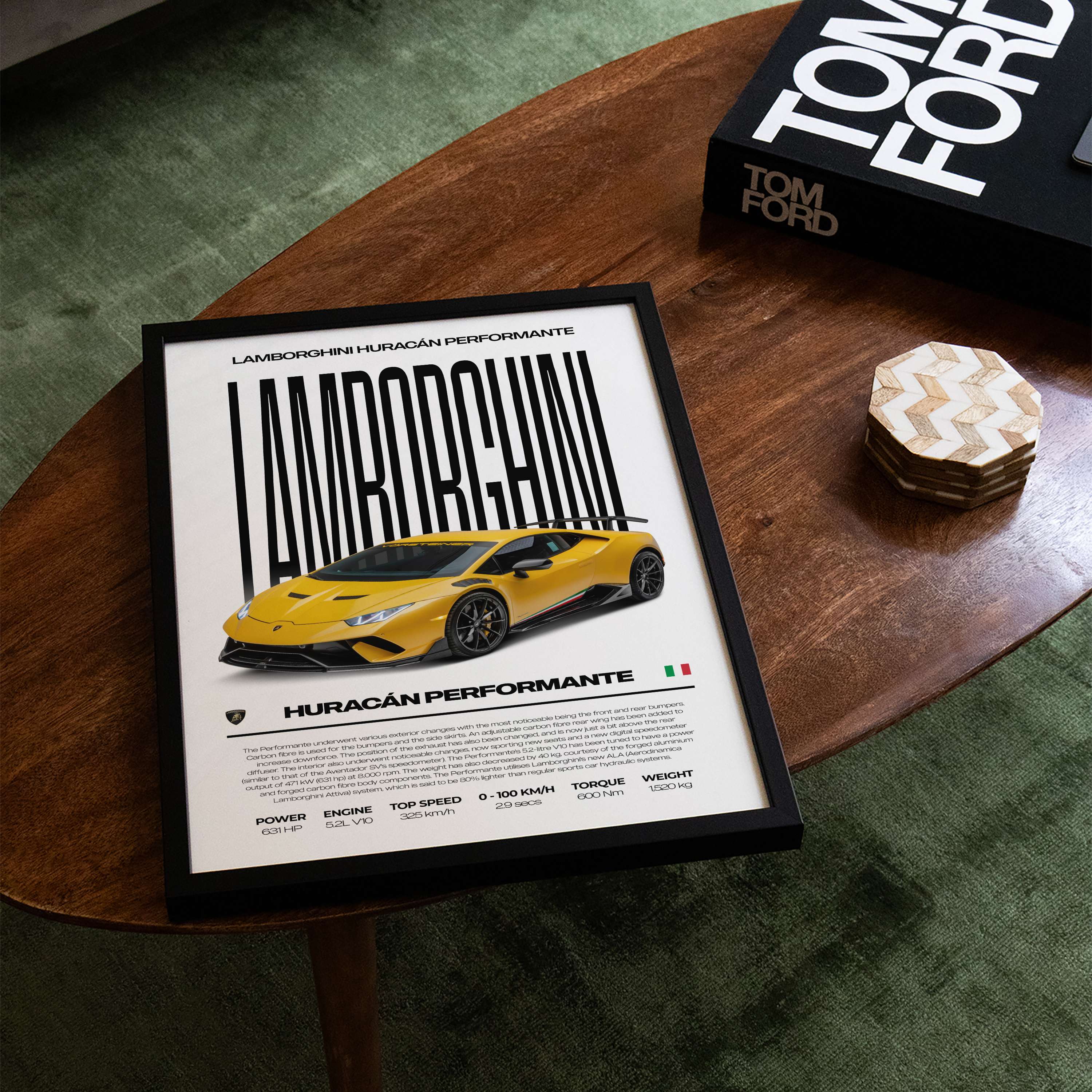 Lamborghini Huracán Performante Poster