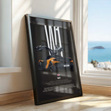 W1 Car Poster