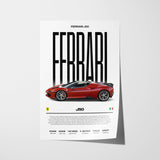 Ferrari J50 Poster