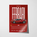 Ferrari J50 Poster