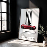 Kia Stinger GT Poster