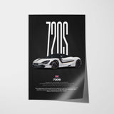 720S Car Poster