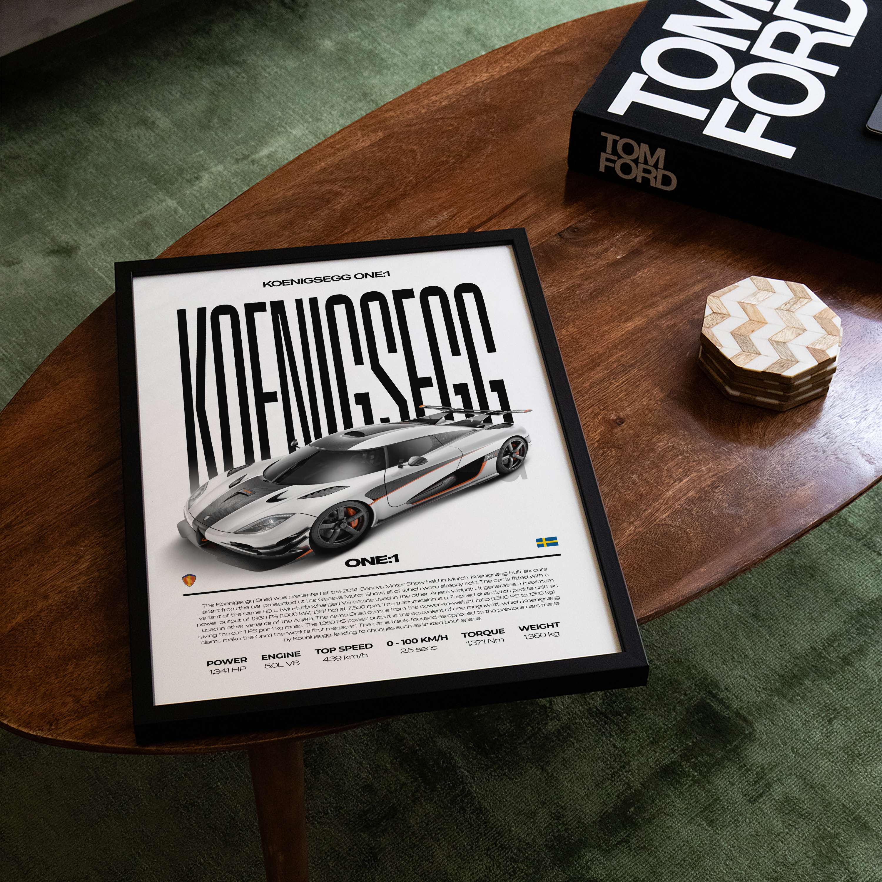 Koenigsegg One:1 Poster