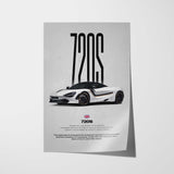 720S Car Poster